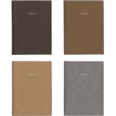 Ημερολόγιο ημερήσιο δετό Next Old Leather 2023 14x21cm σε διάφορα χρώματα